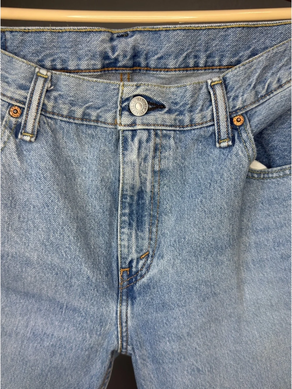 Levi’s 511 Men’s Jeans 35x30 Light Wash Slim Fit Denim Red Tab Straight Leg
